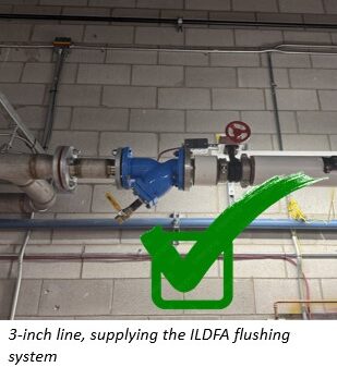 200 GPM or 780 LPM – That’s all the water supply ILDFA needs