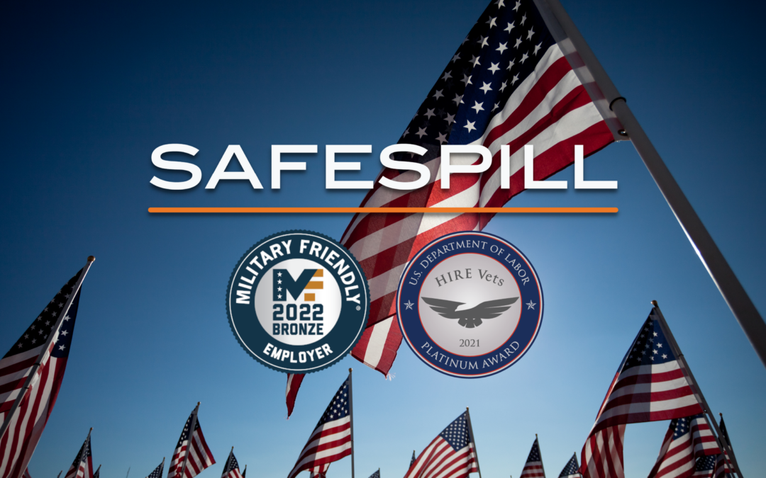 Safespill Receives Military Friendly and HIRE Vets Awards