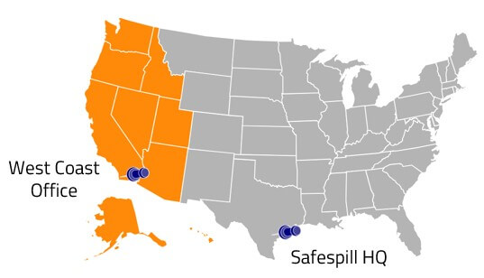 West Coast Office Map