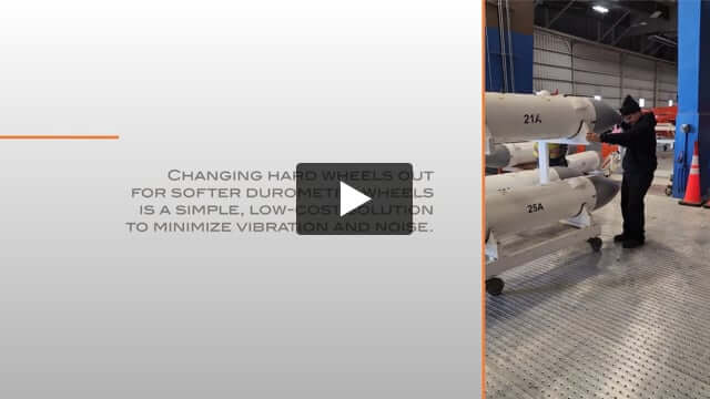 Newsletter Small Wheels on Safespill Floor