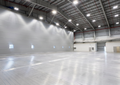 ILDFA in a hangar.