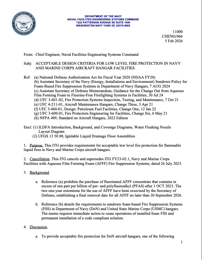 Navy ITG FY26-01-SS Screenshot of ITG-FY26 cover page.
