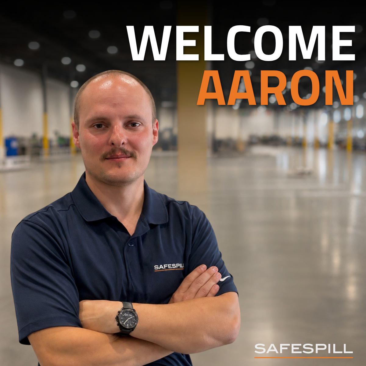 Aaron Churchill welcome graphic.